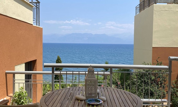 Petalidi Resort | Messinian Seaview Mezonette #Private Beach#Unoblu®