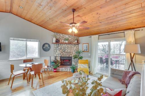 Crestline House | Mid-Century Mod Cottage, Steps to Lake Gregory!