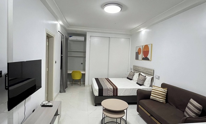 Ngor Apartment | Mini studio moderne, calme et sécurisé avec kitchenette
