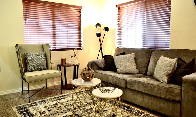 Centerra House | Modern 2 Bedroom Townhome, 1.5 Bathrooms, 1 Car Garage with Level 2 EV Charging