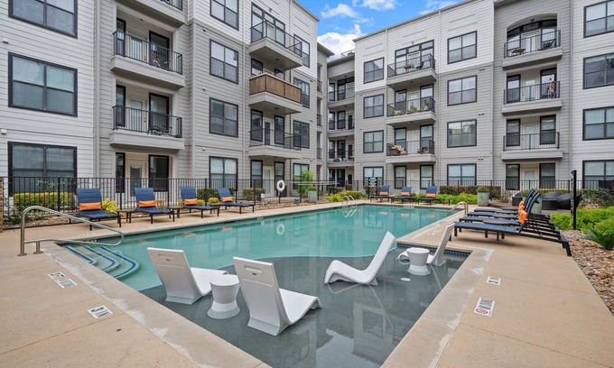Dawson Apartment | Modern 2BR Loft w/Pool + Balcony in Heart of SoCo
