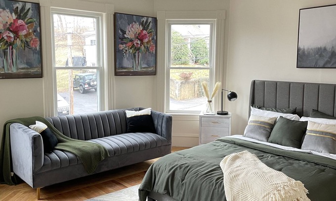 Highlands House | Modern and Spacious Lowell Home w/Private Parking