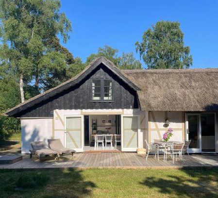 Rrvig House | Modern Farmhouse With Thatched Roof In Rørvig