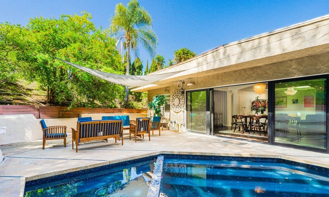 Studio City House | Modern Getaway in the Hills w/heated pool