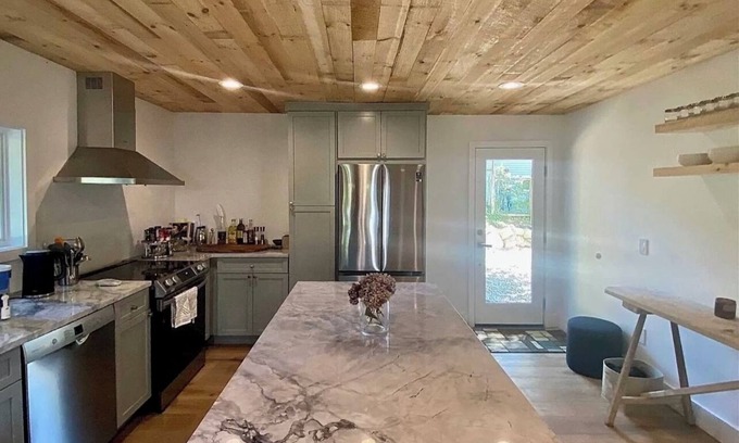 Beacon House | Modern home w/creek view, steps to town & mountain