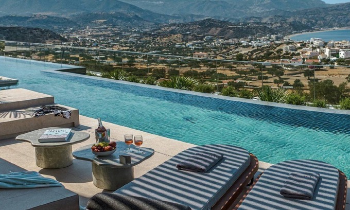 Karpathos Town Villa | Modern Karpathos Villa | Villa Nereus | 2 Bedrooms | Private Swimming Pool &.