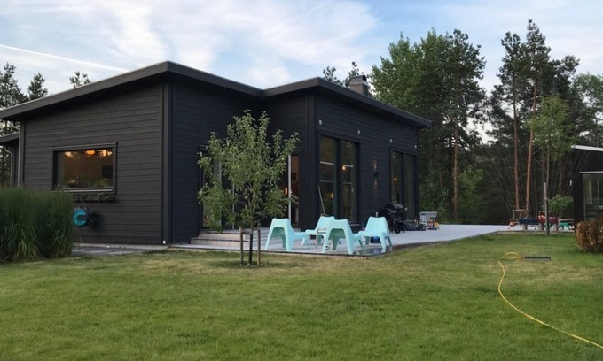 Saltsjo Boo House | Modern Scandinavian family house by forest, lake & 15 mins from Stockholm centre
