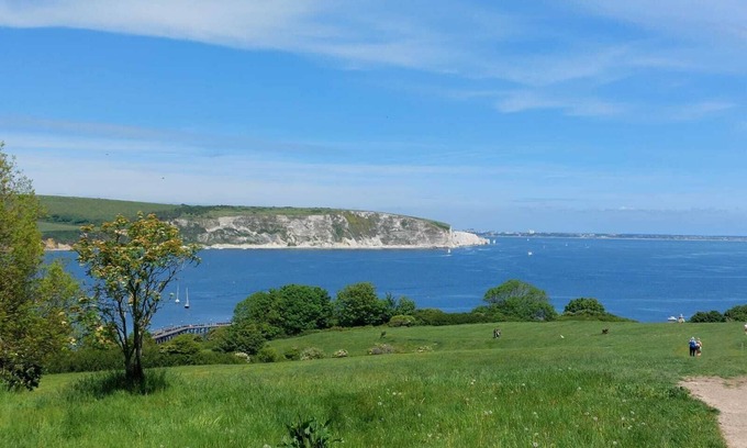 Swanage Apartment | Modern self contained studio, set above Swanage Bay. Sleeps 2.