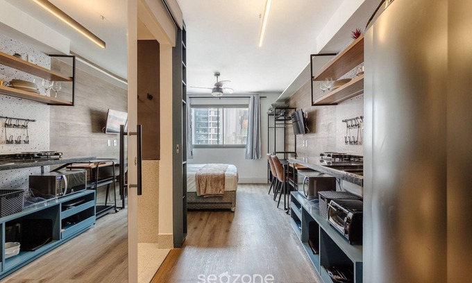 Vila Clementino Apartment | Modern Studio Just Minutes From Ibirapuera Vbm1313