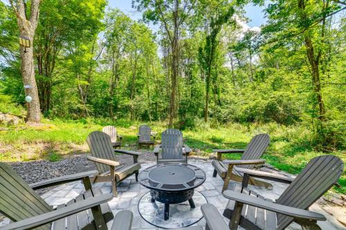 Unadilla House | Modern Unadilla Retreat with Decks and Gas Grill!