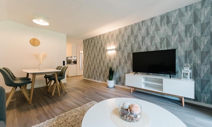 Simonswald Apartment | Moderne 3 Zi.-FeWo Scandi Style 70 qm Nähe Freiburg