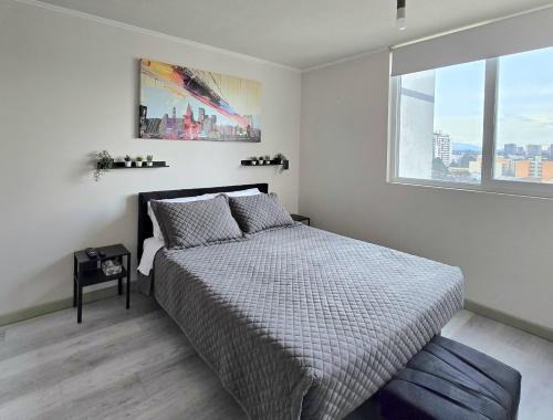 San Miguel Apartment | Moderno departamento full equipado en San Miguel, Santiago, a pasos del metro Departamental