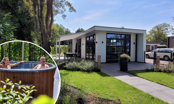 Cromvoirt Ski Chalet | ✓ Module Special at Résidence de Leuvert ✓ Holiday home for 6 persons ✓ Located near Den Bosch (Noord-Brabant) ✓ Near De IJzeren Man ✓ Book directly through the park