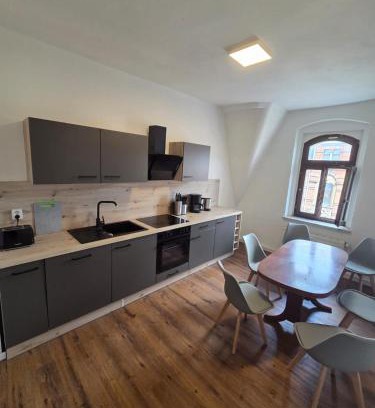 Reichenbach im Vogtland Apartment | Monteurwohnung Reichenbach im Vogtland Zentral mit großen Parkplatz