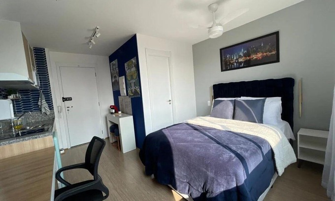 Bras Apartment | Moov Brás - Studios por temporada