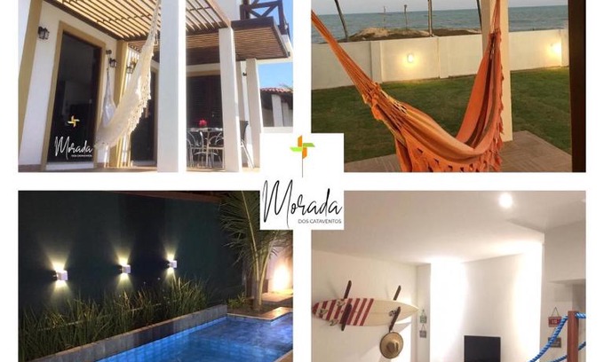 Barra de Camaratuba House | Morada dos Cataventos (Frente Mar)