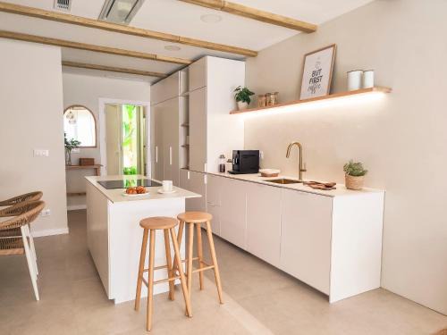 Jalon Apartment | MOSCATELL - Terraza privada con encanto Mediterráneo