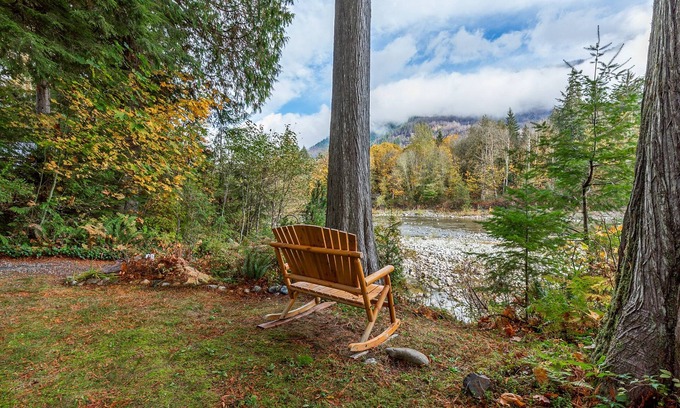 Baring Cabin | Mountain Memories - river access, pet friendly w/hot tub