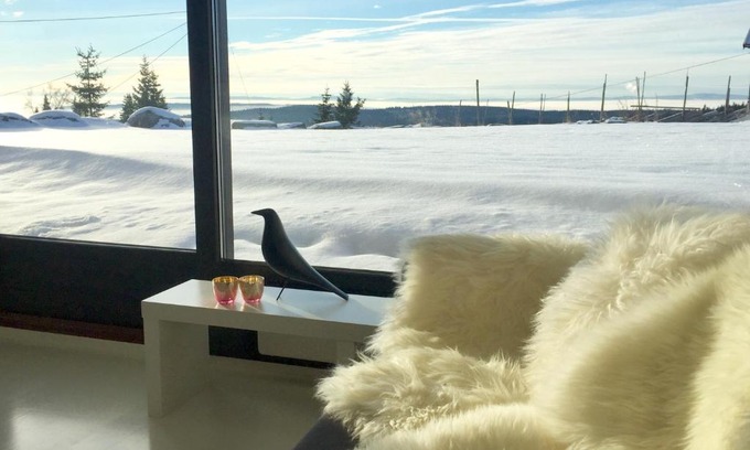 Lillehammer Apartment | Mountain View Apartment with Sauna