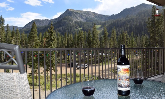 Taos Ski Valley Condo | Mountain Views! Elevated Balcony! Walk to the Bavarian, Hiking trails, Lift 4