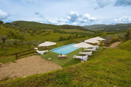 Panzano in Chianti Villa | My Exclusive Italy - Villa Chianti with pool near the vineyard