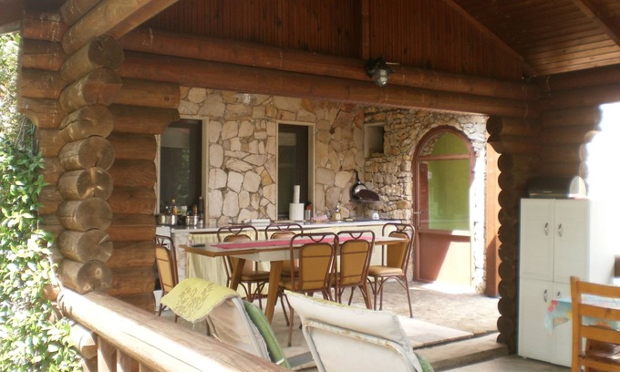 Avdira Ski Chalet | Myrodato Stone and Wood Eco House - Chalet-6 beds