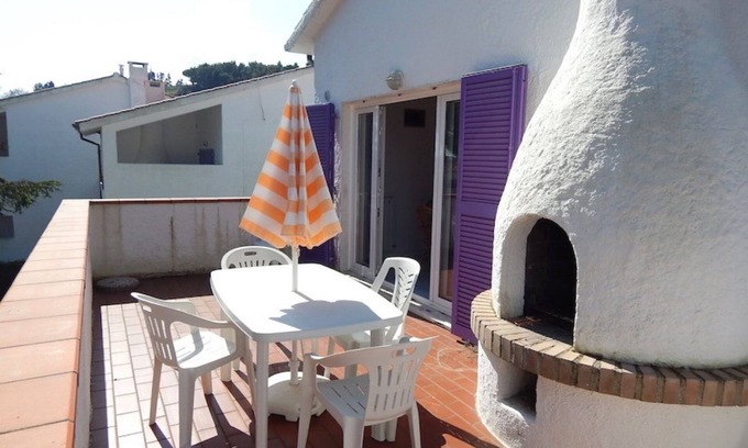 Villaggio Taunus Apartment | N114 - Numana, three-room apartment with sea view terrace