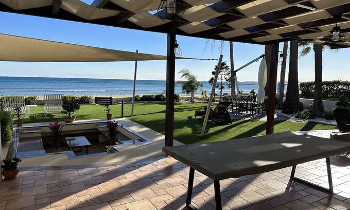 Pyla Villa | Nala Beachfront Villa with jacuzzi, 5 bedrooms