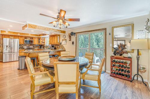 Glencoe House | Near Hiking Trails Cabin with Deck in Pioneer!