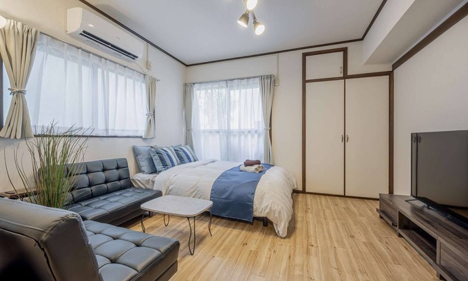Setagaya Apartment | Near Shibuya station! One stop (2 minutes) by train, 8 minutes walk to Ikejiri-Ohashi Station!