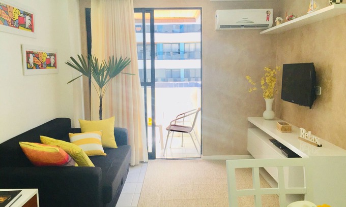 Pajucara Apartment | Neo306-BeiraMar privilegedposition todocclimatized-Wi-Fi.