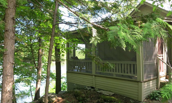 North Ferrisburgh Cabin | Nestled In The Pine Trees, On The Shore Of Lake Champlain