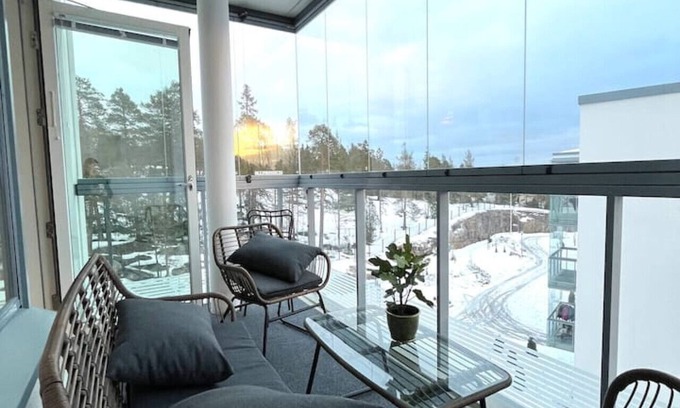 Espoo Apartment | New 2BR home with sauna Espoo Park