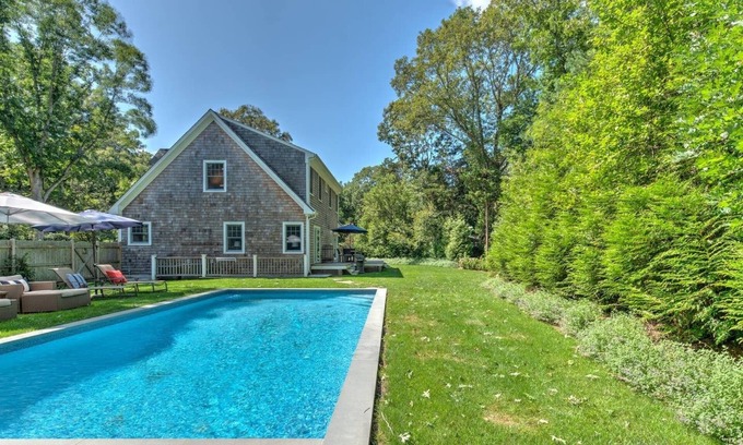 Clearwater Beach House | New and Modern East Hampton Home w/Heated Saltwater Pool and Beach Access!