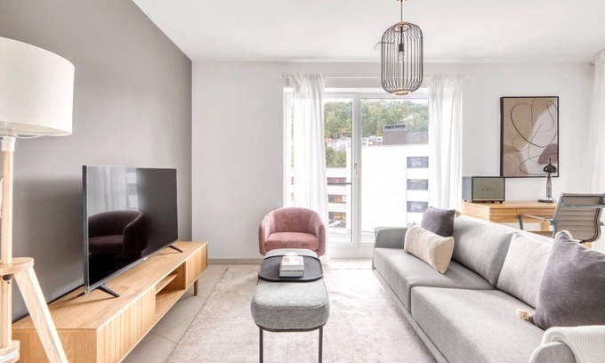 Dommeldange Apartment | New build Eich 1BR w/Balcony & Elevator, nr bus station, by Blueground