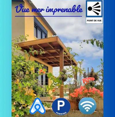 Saint-Leu Apartment | NEW Joli Studio avec Vue mer imprenable - wifi