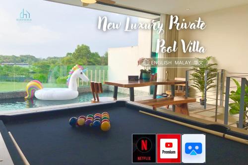 Kampung Pulau Meranti Villa | New Luxury Private Pool Villa Puchong up to 30 pax