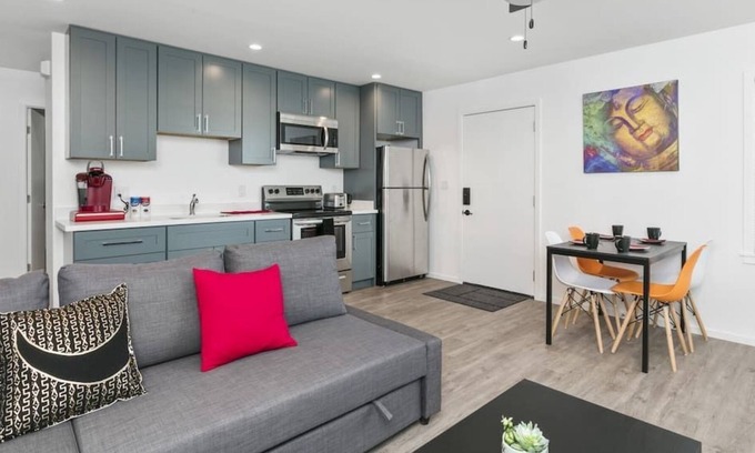 San Bruno Apartment | New Remodeled Affordable 1bedroom 1 bath full kitchen near SFO and Caltrain