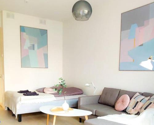 Vantaa Apartment | New studio Pastel near Helsinki airport in Kivistö