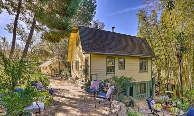 Valley Center Cabin | NEW! Sweet Cabin w/ Community Pool - Pets Welcome!