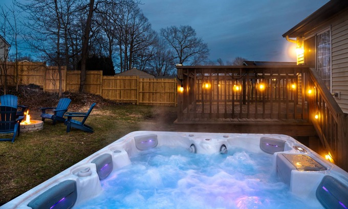Old Mystic House | NEW! Updated Mystic Home w/Sauna, Hot Tub & Deck