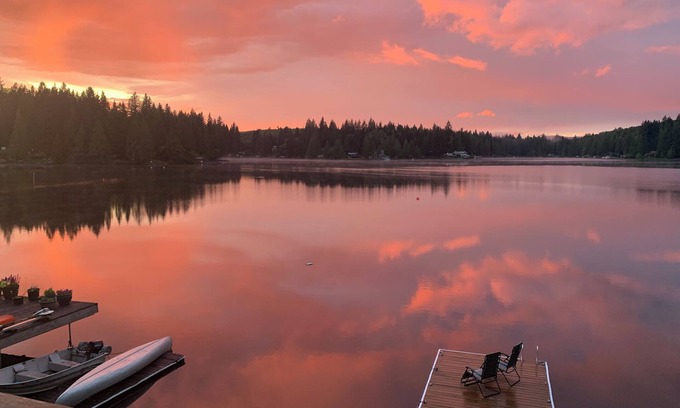 Lake Roesiger House | Newly listed as fulltime VRBO! Beautiful lakefront home for you and your guests!