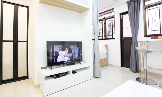Causeway Bay Apartment | Newly renovated 12C With private Rooftop and Balcony