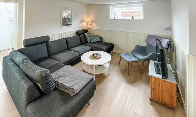 Bjert House | Nice home in Bjert with house sea view