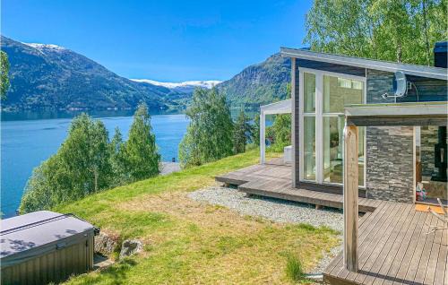 Luster House | Nice Home In Ornes With House Sea View