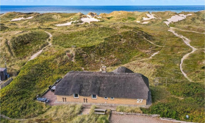 Houvig Strand House | Nice Home In Ringkøbing With Sauna