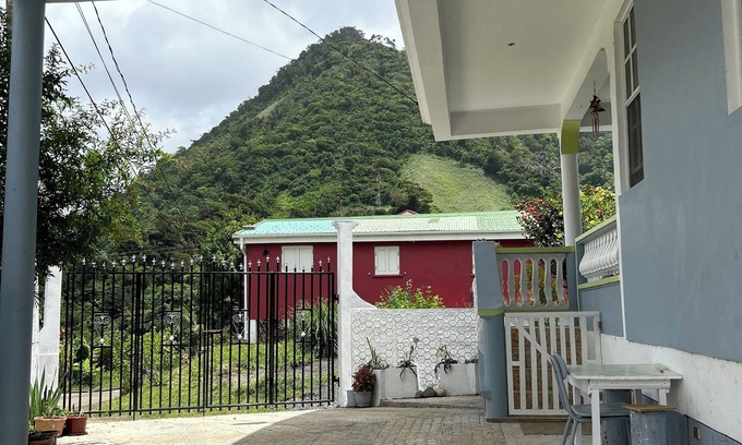 Vieille Case Villa | NIZA’S PLACE—Cozy Mountainside Villa with Ocean view.