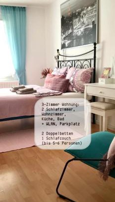 Jagersfreude Apartment | No1 TOP Apartment4YOU - 3 Zimmer, 1-6 Pers, Saarbrücken - Jägersfreude Saarbruecken