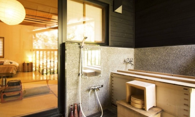 Hata-gun Hotel | Nonsmoking Special JapaneseWestern room with openair cypress bath Breakfast included /Shimanto Kōchi