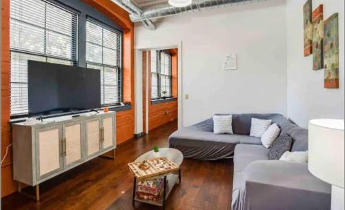 Rochester Apartment | NY Style Loft with King Bed